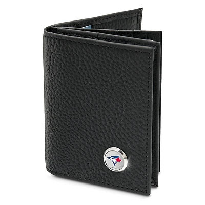 Men's  Black Toronto Blue Jays Business Card Wallet