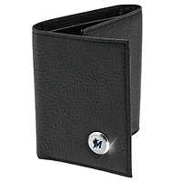 Men's  Black Miami Marlins Leather Wallet