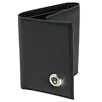 Men's  Black Milwaukee Brewers Leather Wallet