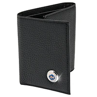 Men's  Black New York Mets Leather Wallet
