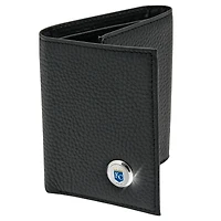 Men's  Black Kansas City Royals Leather Wallet