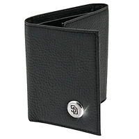 Men's  Black San Diego Padres Leather Wallet