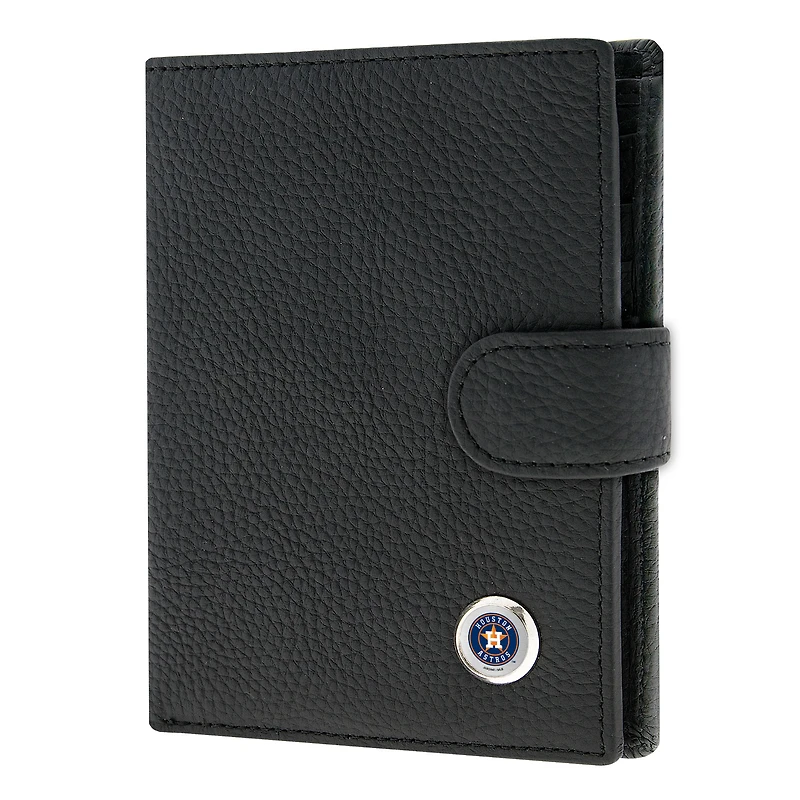 Women's  Black Houston Astros Leather Wallet