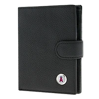 Women's  Black Los Angeles Angels Leather Wallet