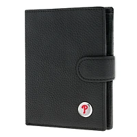 Women's  Black Philadelphia Phillies Leather Wallet