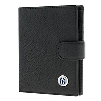 Women's  Black New York Yankees Leather Wallet