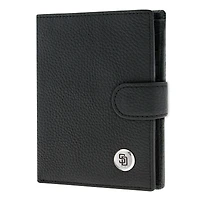 Women's  Black San Diego Padres Leather Wallet