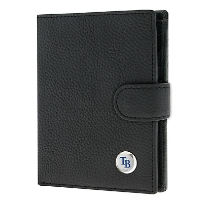 Women's  Black Tampa Bay Rays Leather Wallet