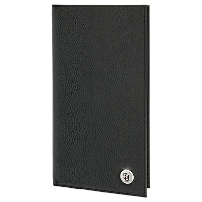 Black San Diego Padres Passport Wallet