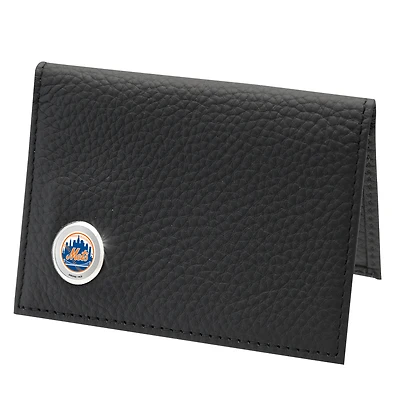 Men's  Black New York Mets Credit Card Wallet