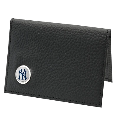 Men's  Black New York Yankees Credit Card Wallet