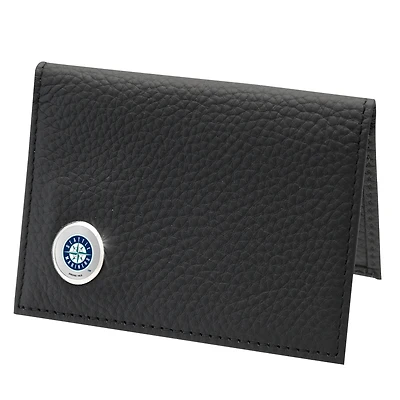Men's  Black Seattle Mariners Credit Card Wallet