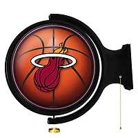 Miami Heat 21'' x 23'' Rotating Lighted Wall Sign