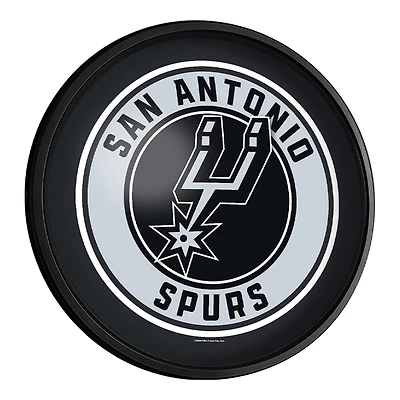San Antonio Spurs 18'' Round Slimline Illuminated Wall Sign