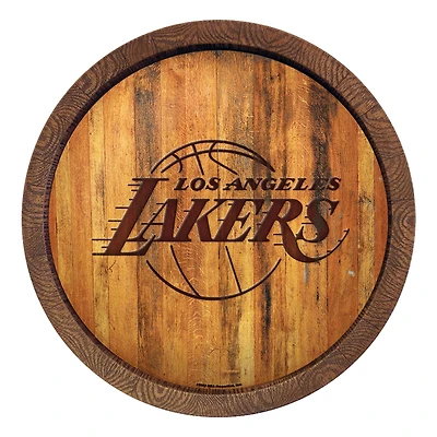 Los Angeles Lakers 20.25'' Faux Barrel Top Sign