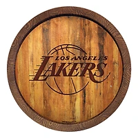 Los Angeles Lakers 20.25'' Faux Barrel Top Sign