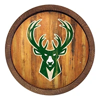 Milwaukee Bucks 20.25'' Faux Barrel Top Sign