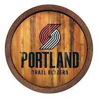 Portland Trail Blazers 20.25'' Faux Barrel Top Sign