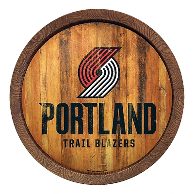 Portland Trail Blazers 20.25'' Faux Barrel Top Sign