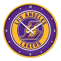 Los Angeles Lakers 17.5" Modern Disc Wall Clock