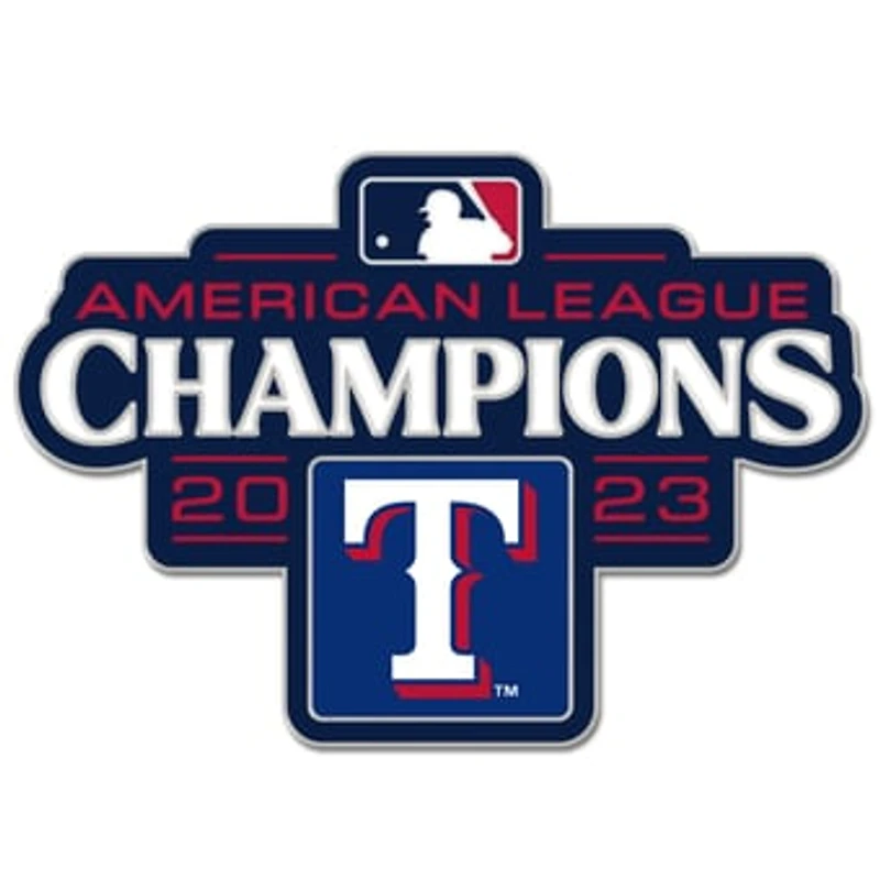 WinCraft Texas Rangers 2023 American League Champions Collector's Pin