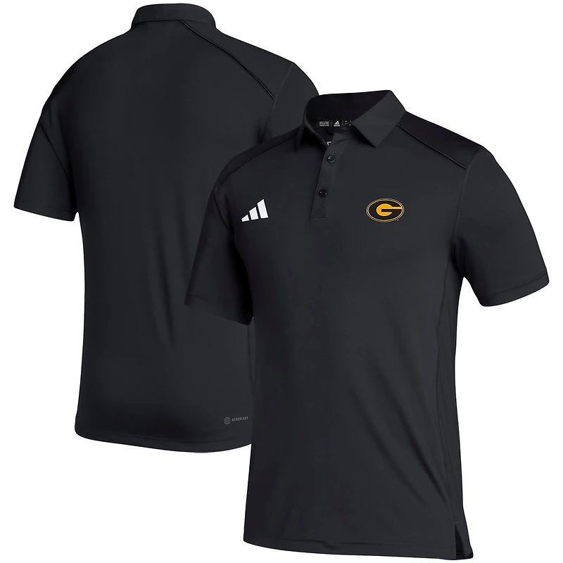 Men's adidas Black Grambling Tigers Sideline Classic Polo