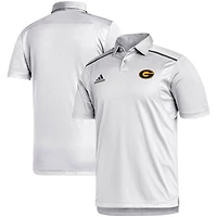 Men's adidas White Grambling Tigers Sideline Team-Issued Polo