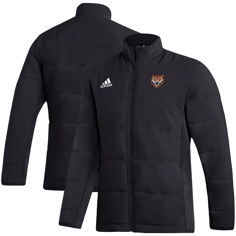 Men's adidas Black Idaho State Bengals Sideline Midweight Full-Zip Jacket