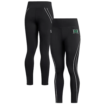 Women's adidas Black Hawaii Rainbow Warriors Sideline Stadium Training Tights
