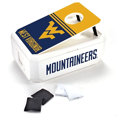 West Virginia Mountaineers 40-Can Cornhole Cooler