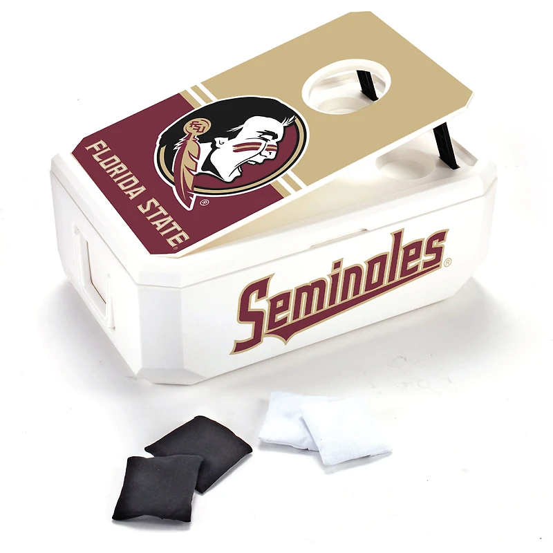 Florida State Seminoles 40-Can Cornhole Cooler