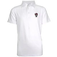Youth Garb White NC State Wolfpack Polo