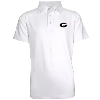 Youth Garb White Georgia Bulldogs Polo