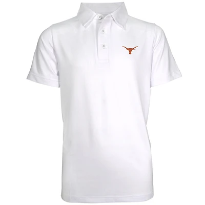 Youth Garb White Texas Longhorns Polo