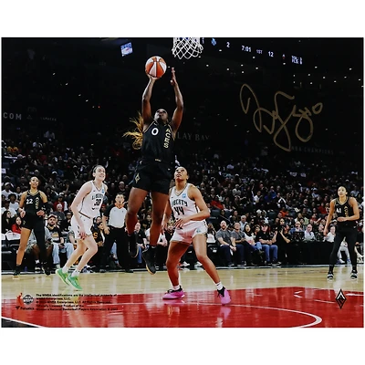 Jackie Young Las Vegas Aces 2023 WNBA Finals Champion Autographed 8" x 10" Action Photograph