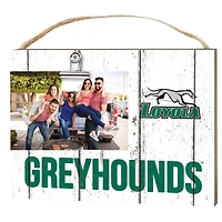 Loyola Greyhounds 8" x 10" Weathered Clip It Frame