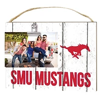 SMU Mustangs 8" x 10" Weathered Clip It Frame