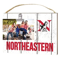 Northeastern Huskies 8" x 10" Weathered Clip It Frame