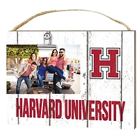Harvard Crimson 8" x 10" Weathered Clip It Frame