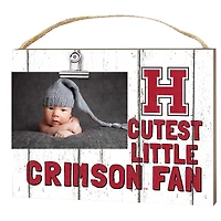 Harvard Crimson 8'' x 10'' Cutest Little Weathered Logo Clip Photo Frame