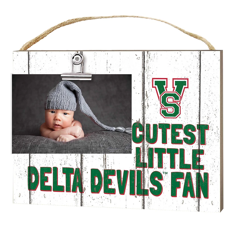 Mississippi Valley State Delta Devils 8'' x 10'' Cutest Little Weathered Logo Clip Photo Frame