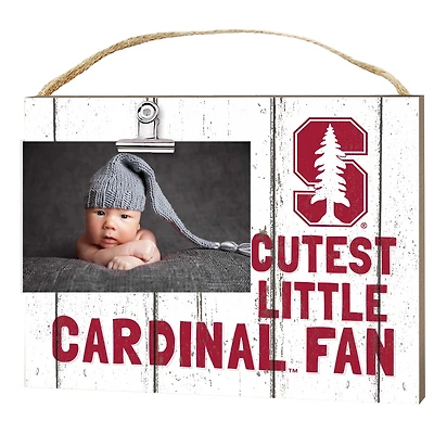 Stanford Cardinal 8'' x 10'' Cutest Little Weathered Logo Clip Photo Frame