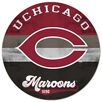 UChicago Maroons 20'' x 20'' Retro Logo Circle Sign