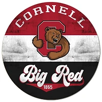 Cornell Big Red 20'' x 20'' Retro Logo Circle Sign
