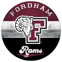 Fordham Rams 20'' x 20'' Retro Logo Circle Sign