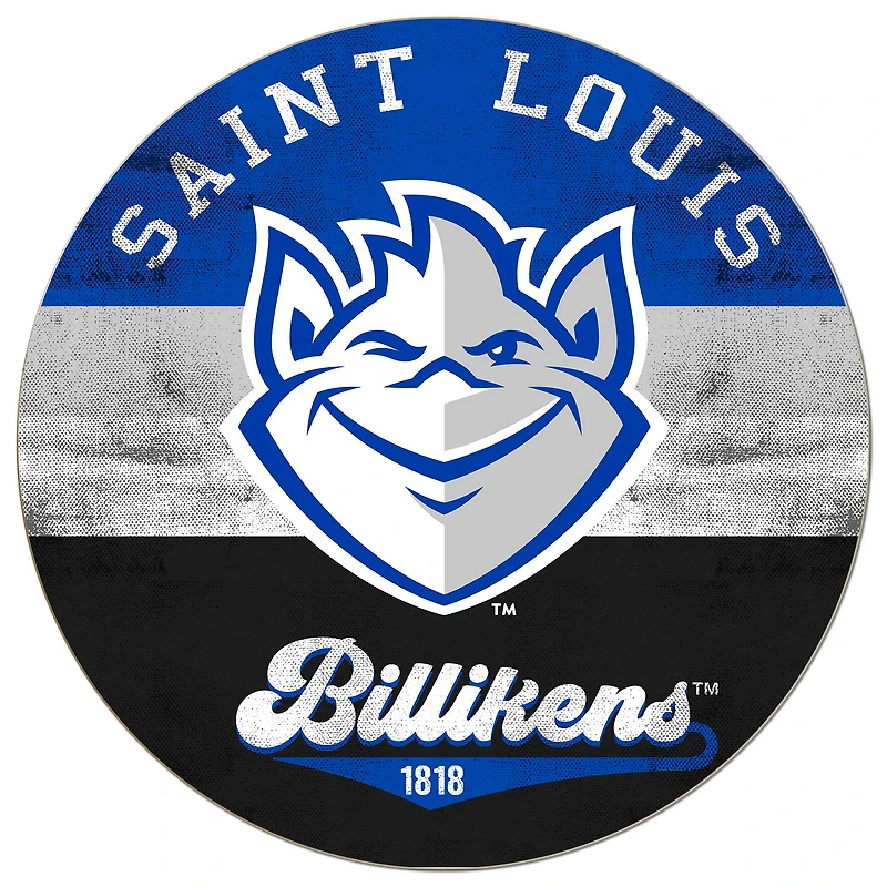 Saint Louis Billikens 20'' x 20'' Retro Logo Circle Sign