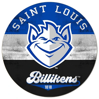 Saint Louis Billikens 20'' x 20'' Retro Logo Circle Sign