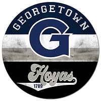 Georgetown Hoyas 20'' x 20'' Retro Logo Circle Sign