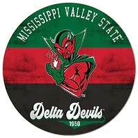 Mississippi Valley State Delta Devils 20'' x 20'' Retro Logo Circle Sign