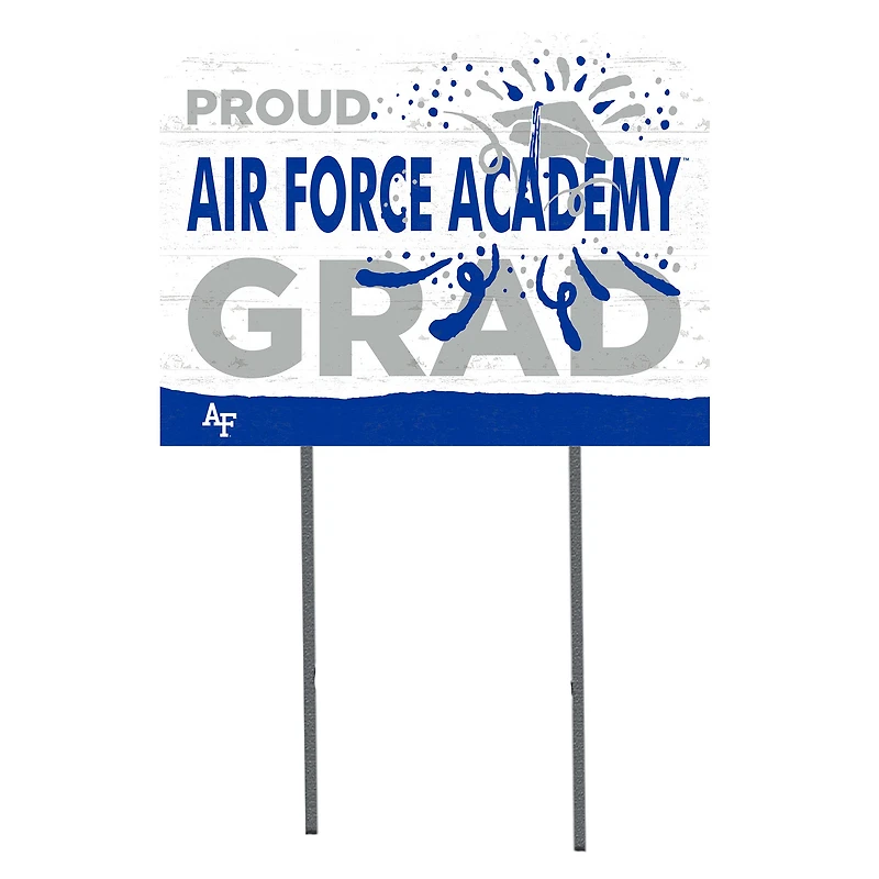 Air Force Falcons 18" x 24" Proud Grad Yard Sign